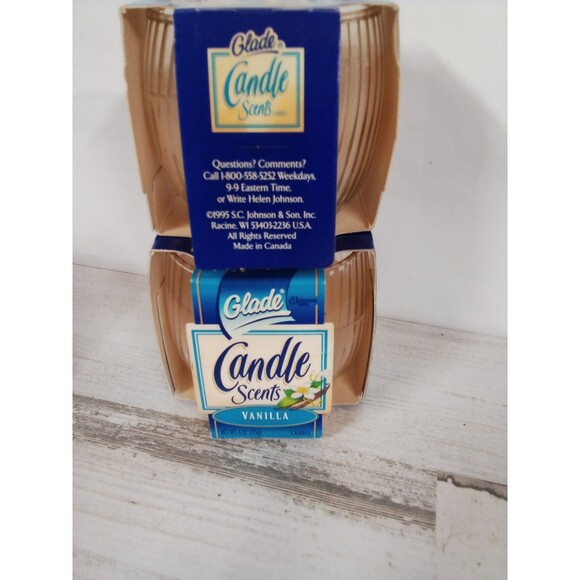 Johnson & Johnson Glade Vanilla Vintage Candle Set Of Two - Picture 10 of 10